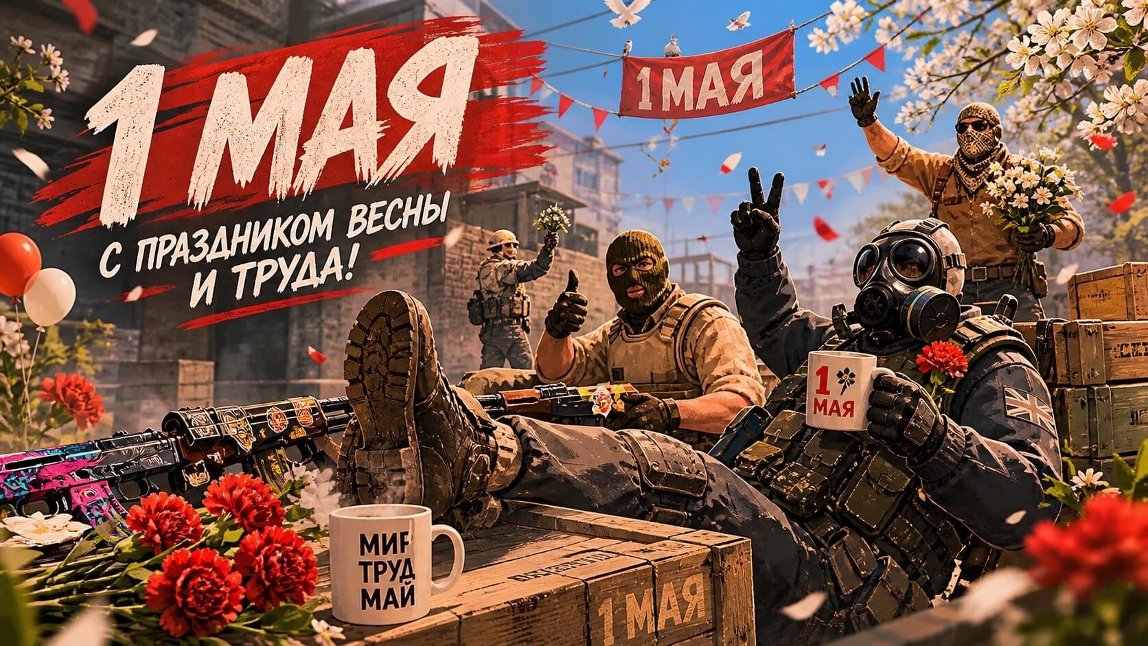 Мир, труд, Май!